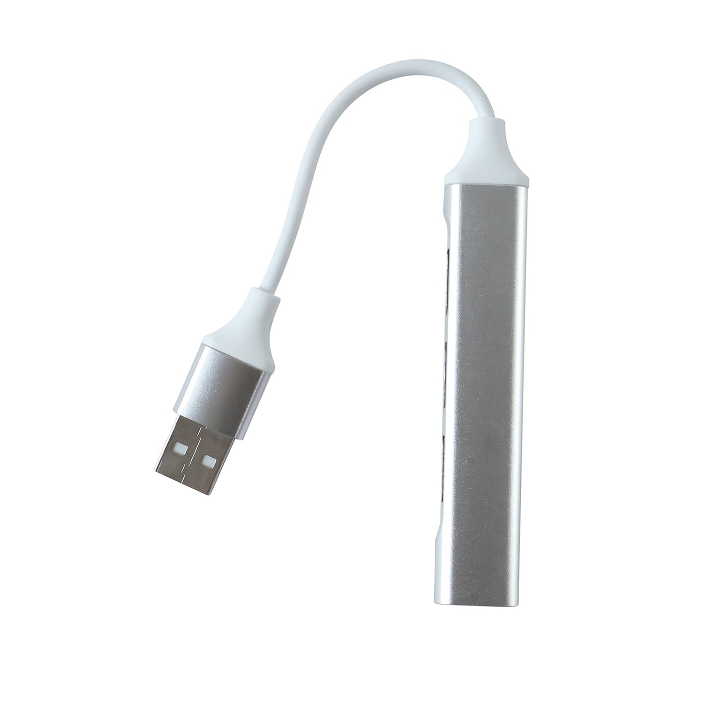 Usb To Four Port Usb Hub Multi Interface Adapter For Laptop And Computer (1 Pc)